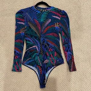 NEW! FARM Rio Amazonia Night Bodysuit